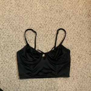 Black Crop Top